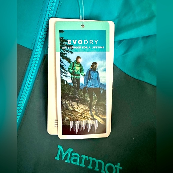 NWTs Marmot Men’s EVODry Clouds Rest Jacket. Size Large - Picture 5 of 11